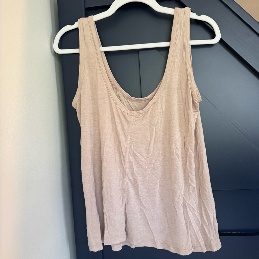 The Row Light Beige Thomason Tank Top - Picture 2 of 9